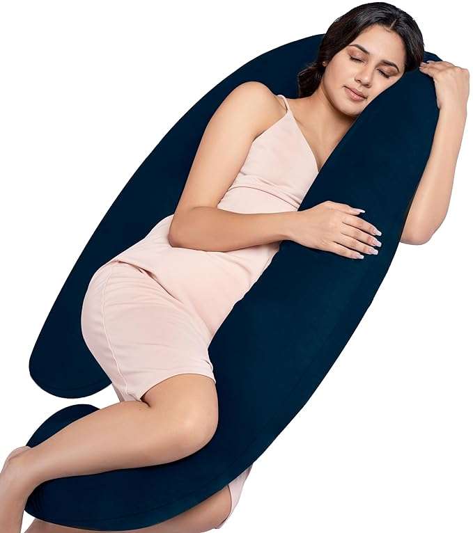 G shaped pregnancy pillow