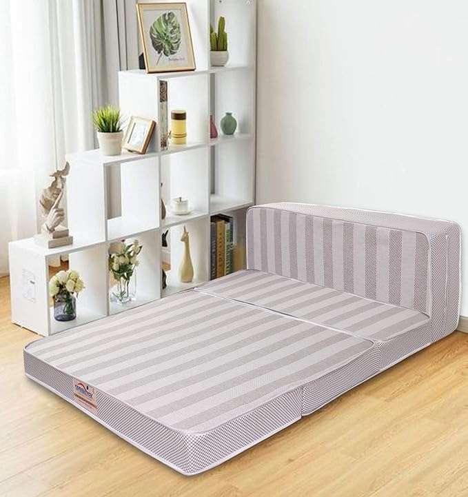 springtek tri fold floor mattress